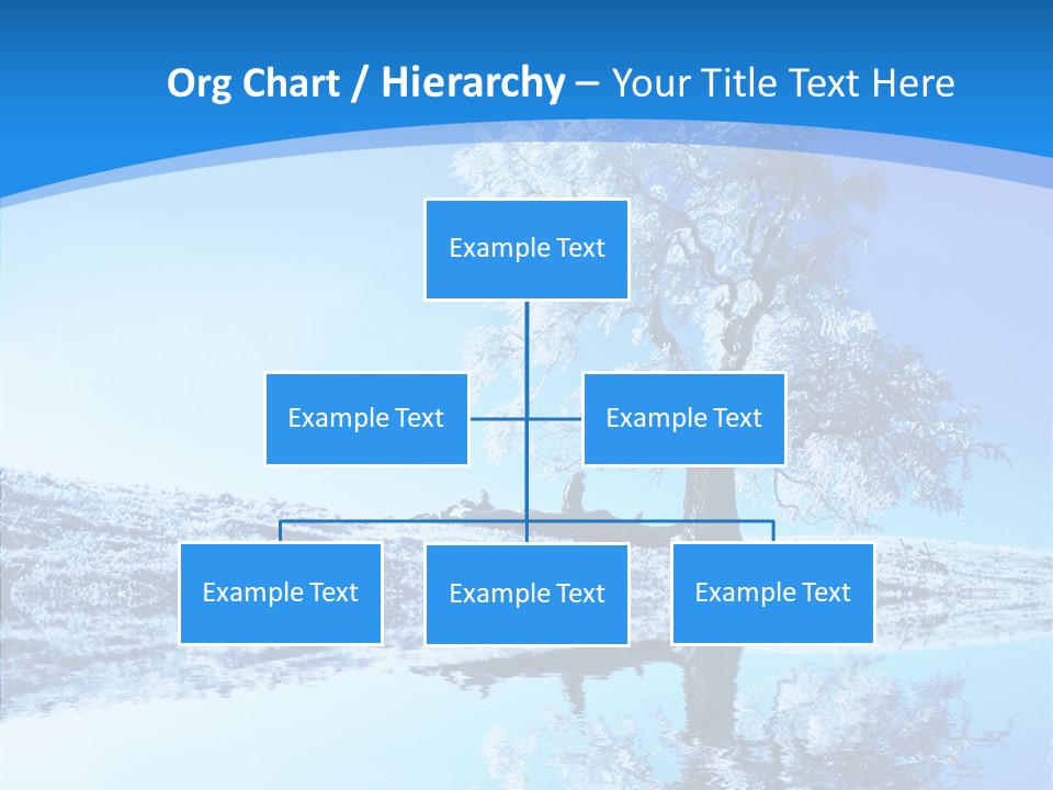 Seasonal Freeze Season PowerPoint Template