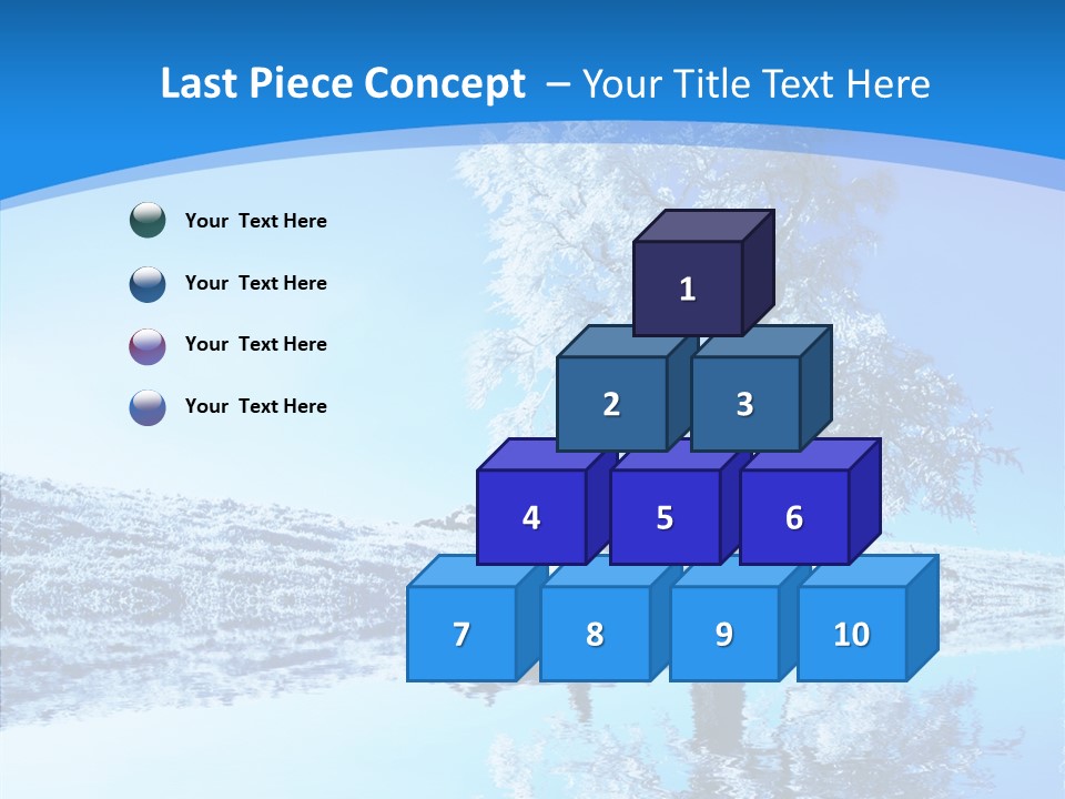 Seasonal Freeze Season PowerPoint Template