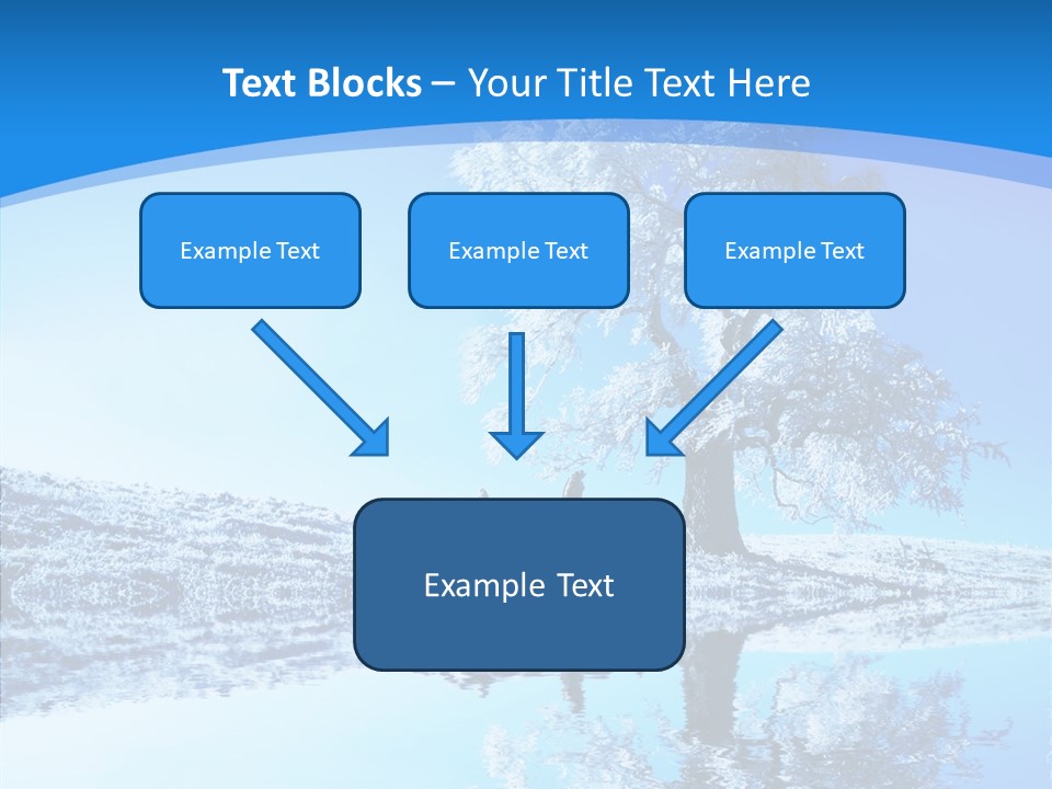 Seasonal Freeze Season PowerPoint Template