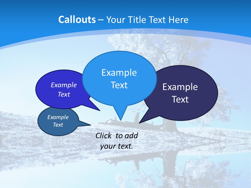 Seasonal Freeze Season PowerPoint Template