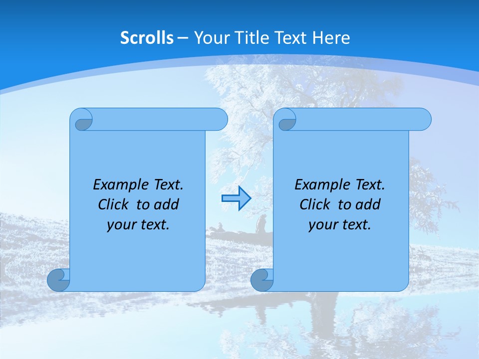 Seasonal Freeze Season PowerPoint Template