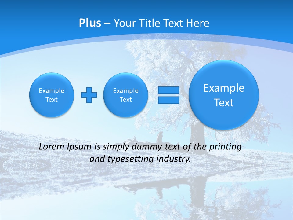 Seasonal Freeze Season PowerPoint Template