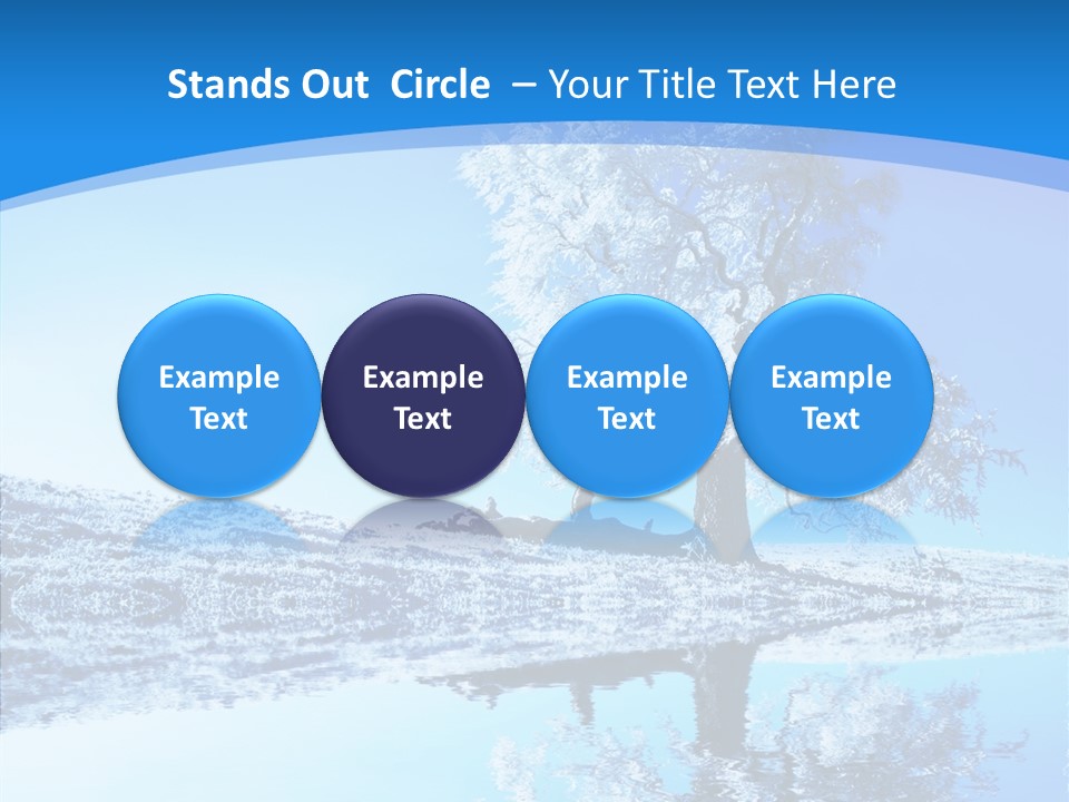 Seasonal Freeze Season PowerPoint Template