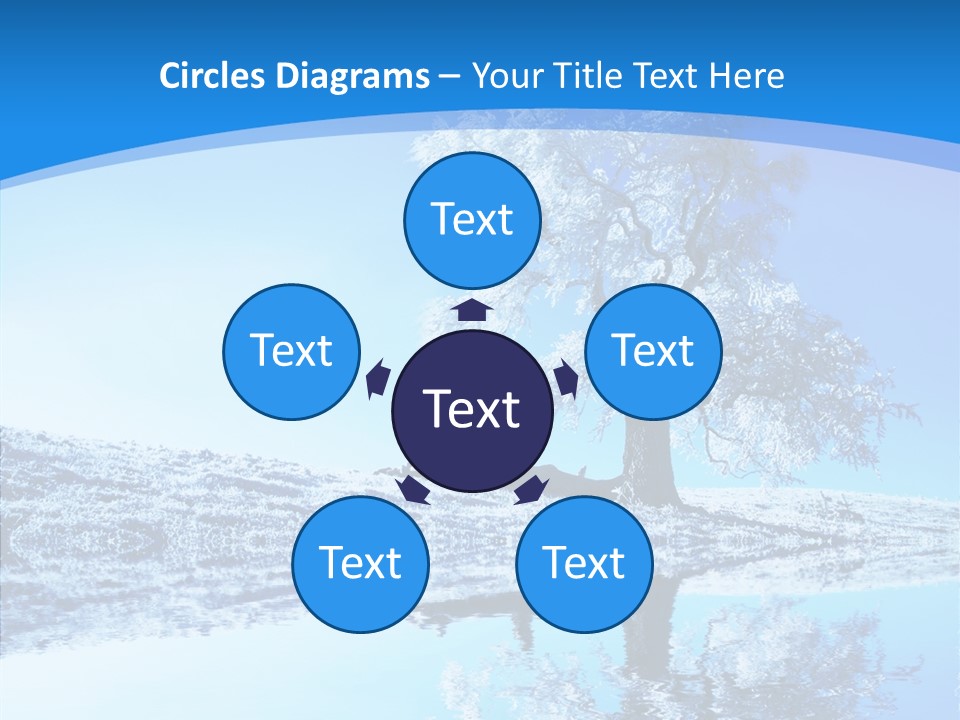 Seasonal Freeze Season PowerPoint Template