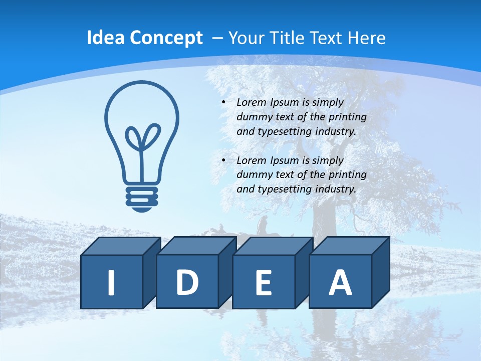 Seasonal Freeze Season PowerPoint Template