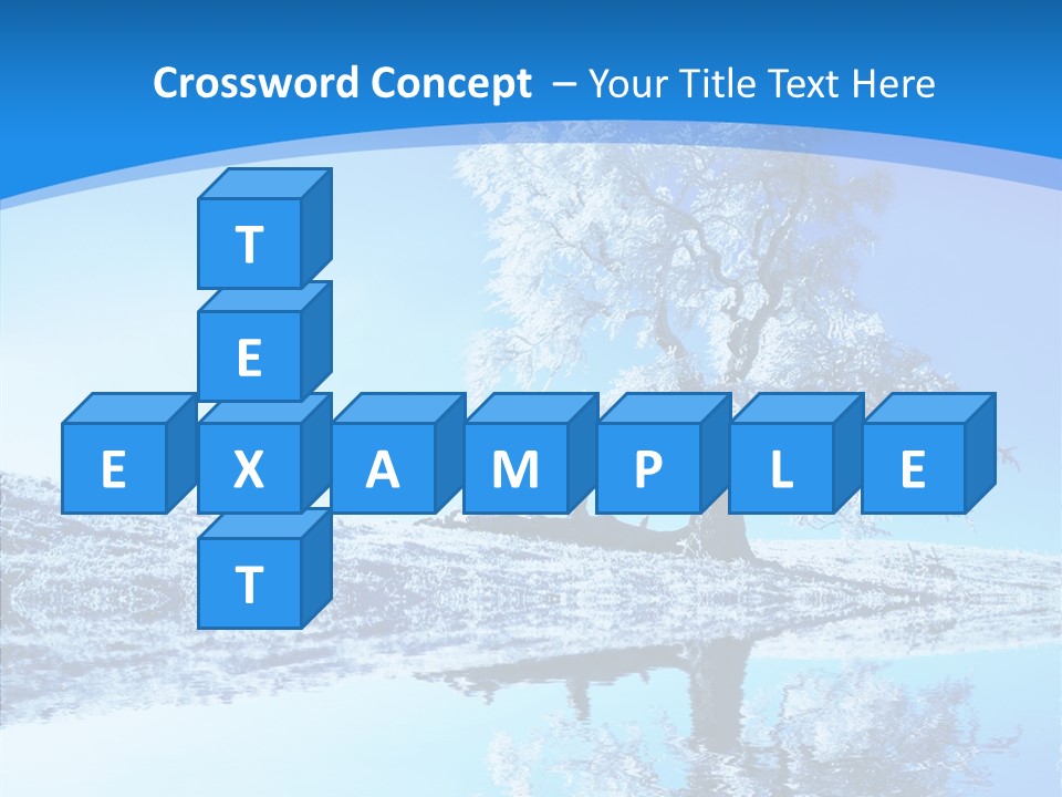 Seasonal Freeze Season PowerPoint Template