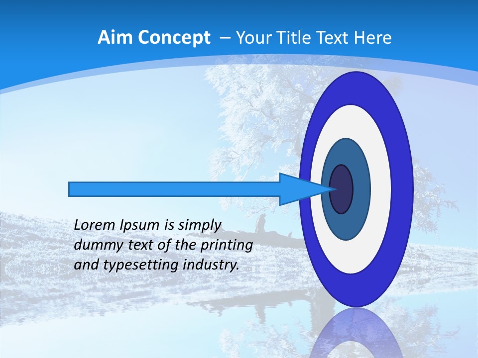 Seasonal Freeze Season PowerPoint Template