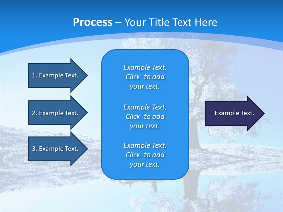 Seasonal Freeze Season PowerPoint Template