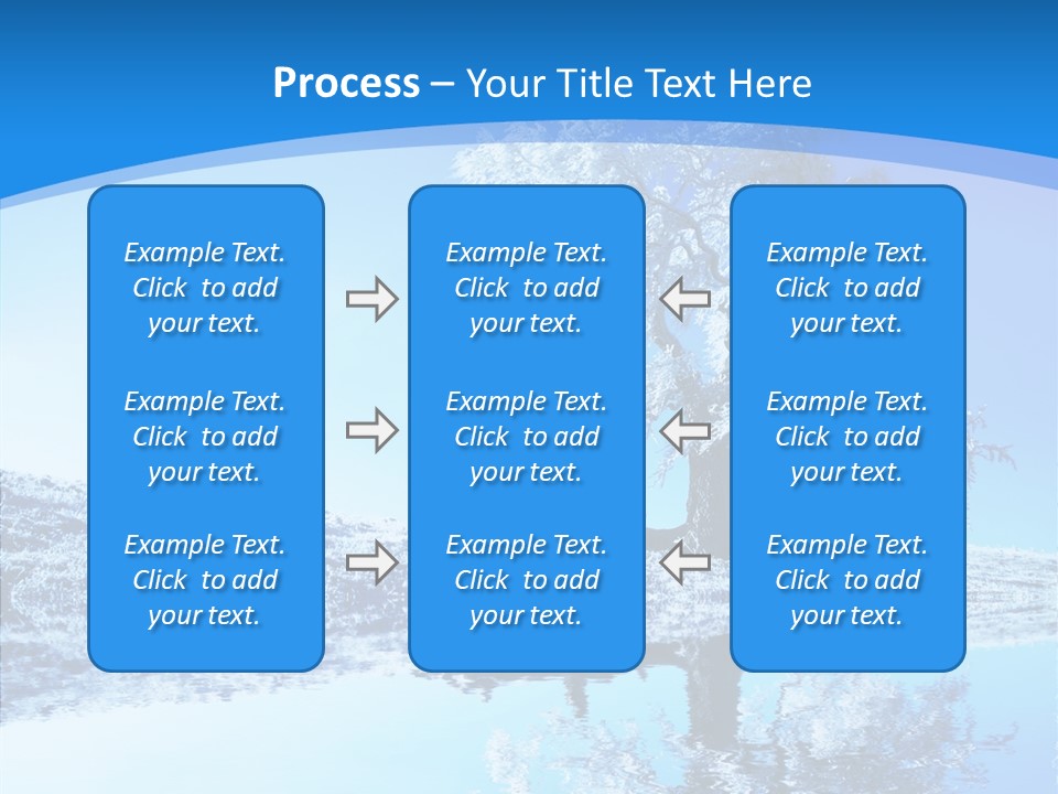 Seasonal Freeze Season PowerPoint Template