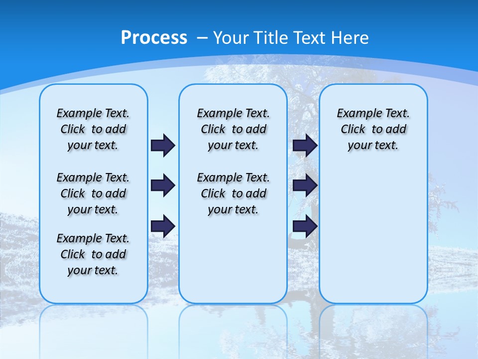 Seasonal Freeze Season PowerPoint Template