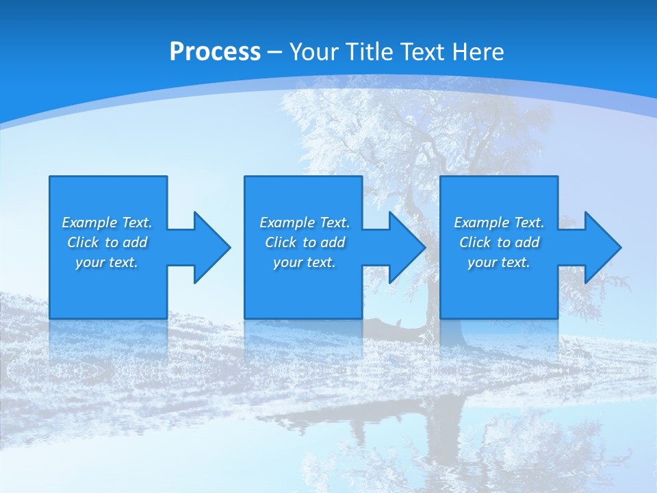 Seasonal Freeze Season PowerPoint Template