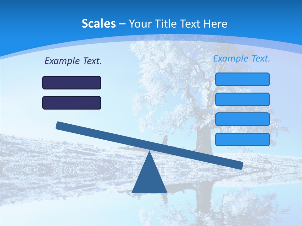 Seasonal Freeze Season PowerPoint Template
