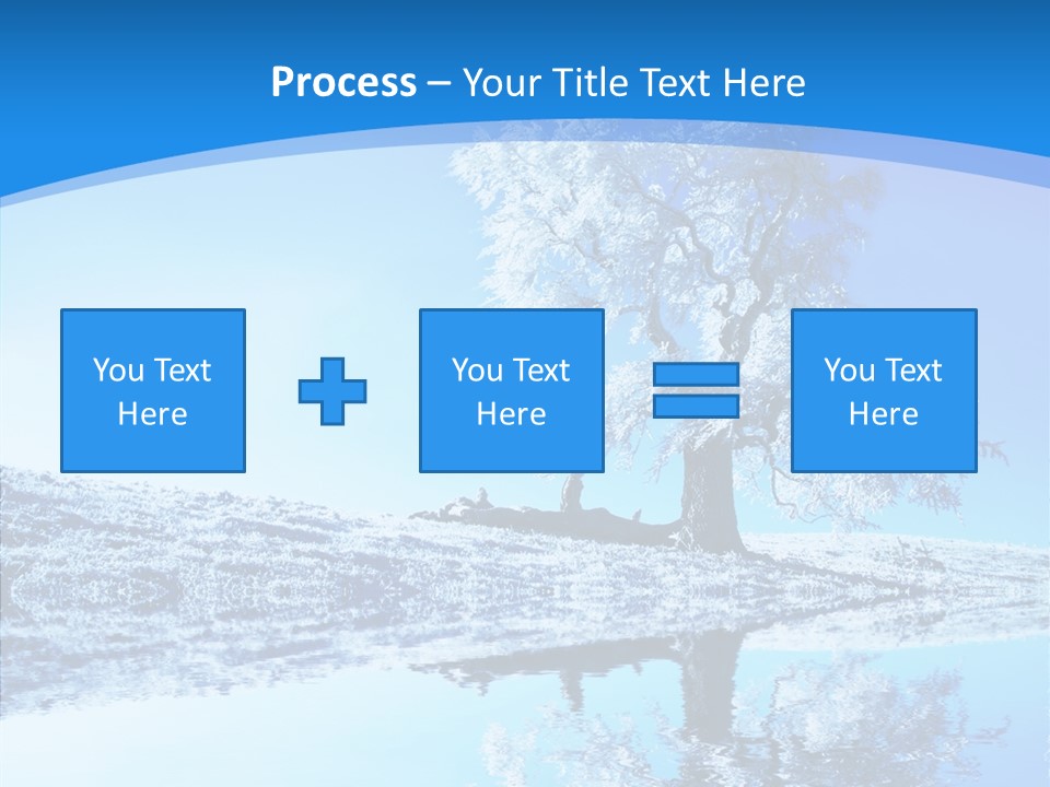 Seasonal Freeze Season PowerPoint Template