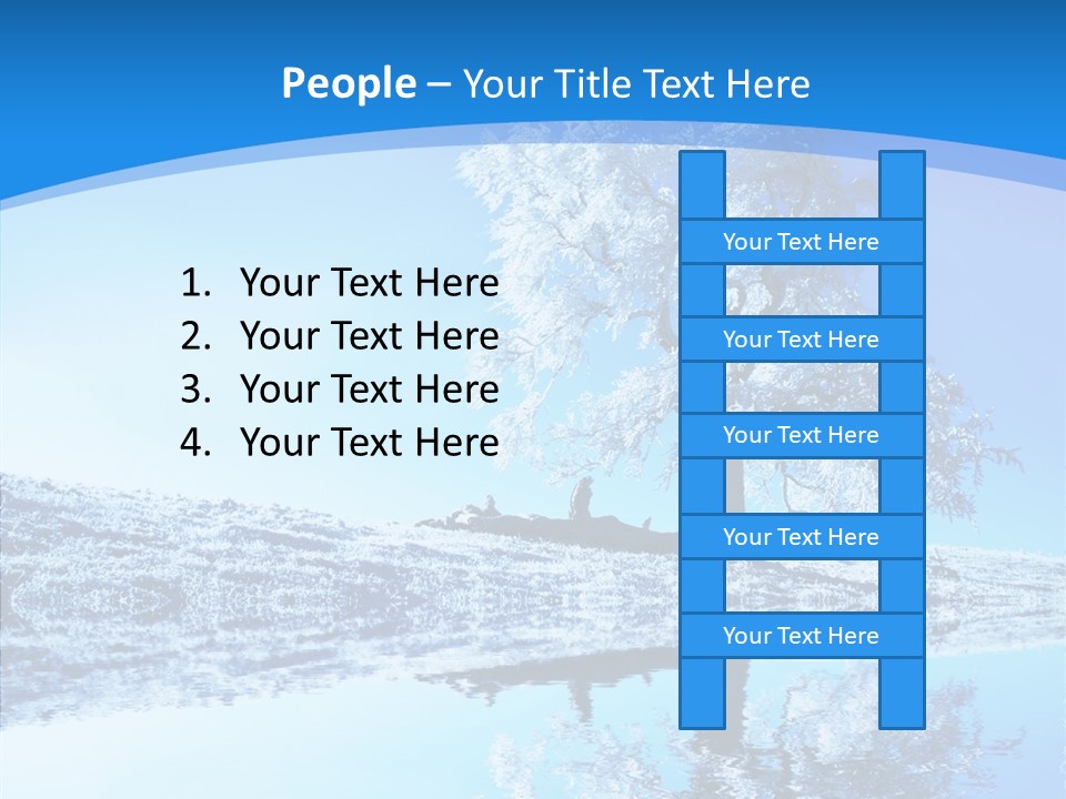 Seasonal Freeze Season PowerPoint Template