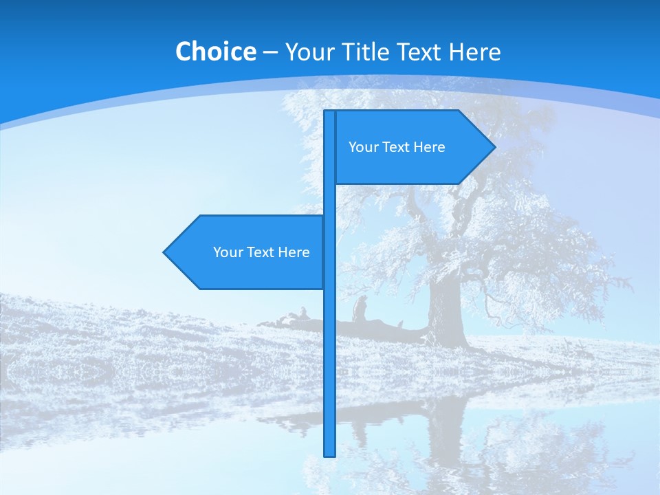 Seasonal Freeze Season PowerPoint Template