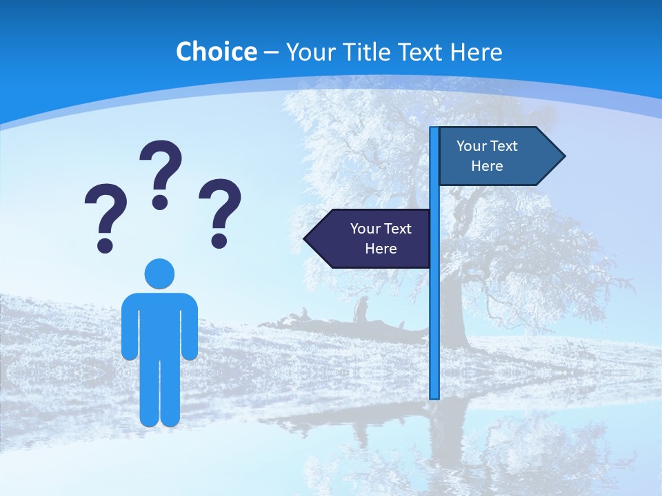 Seasonal Freeze Season PowerPoint Template