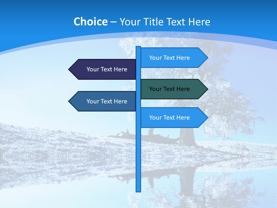 Seasonal Freeze Season PowerPoint Template