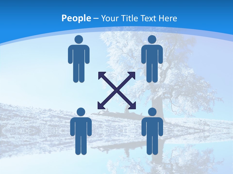 Seasonal Freeze Season PowerPoint Template