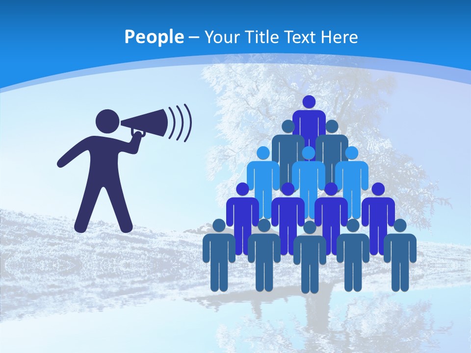 Seasonal Freeze Season PowerPoint Template