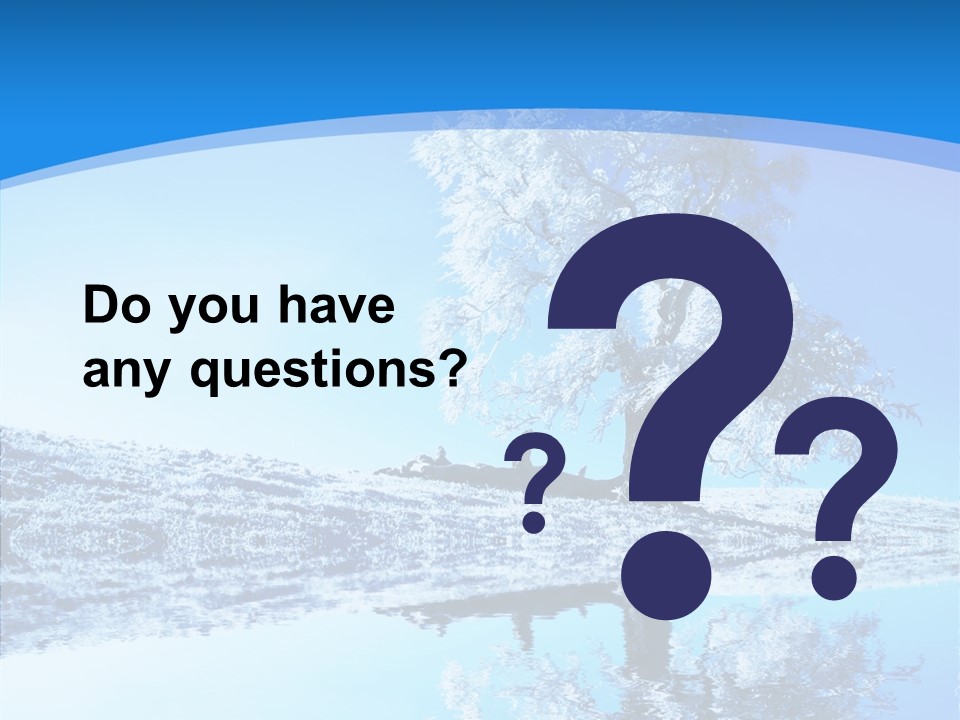 Seasonal Freeze Season PowerPoint Template