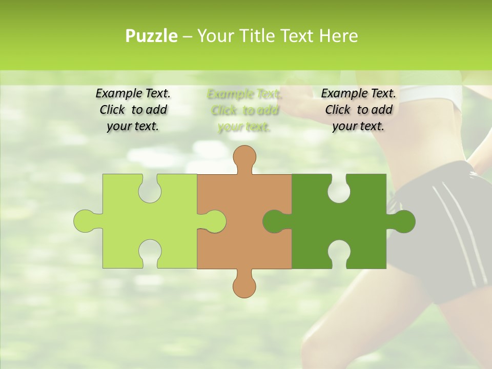 Green Energy Human PowerPoint Template