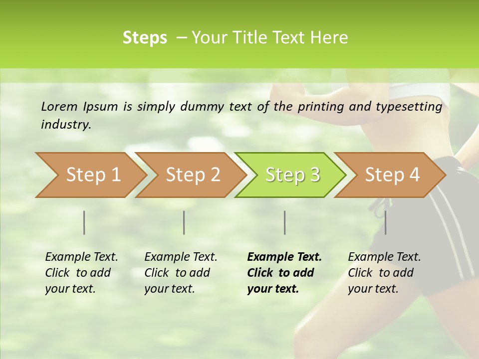 Green Energy Human PowerPoint Template