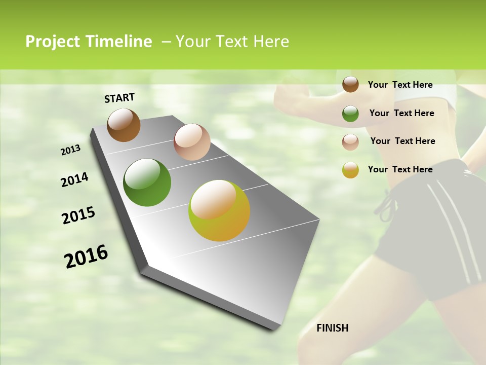 Green Energy Human PowerPoint Template