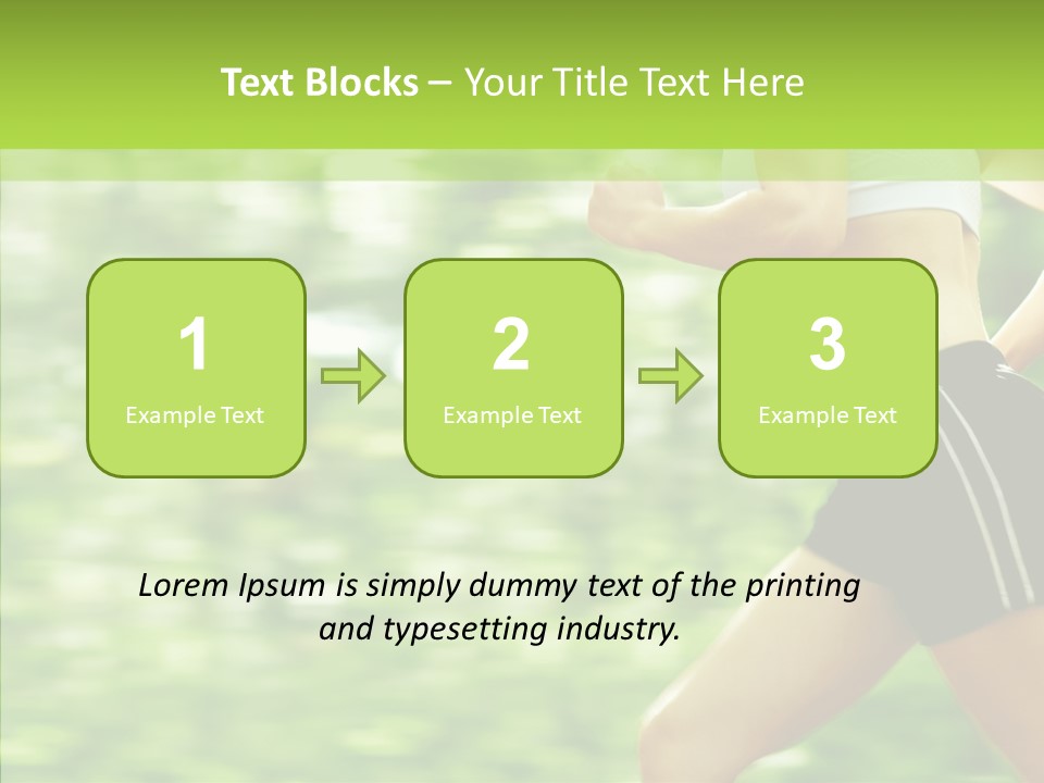 Green Energy Human PowerPoint Template