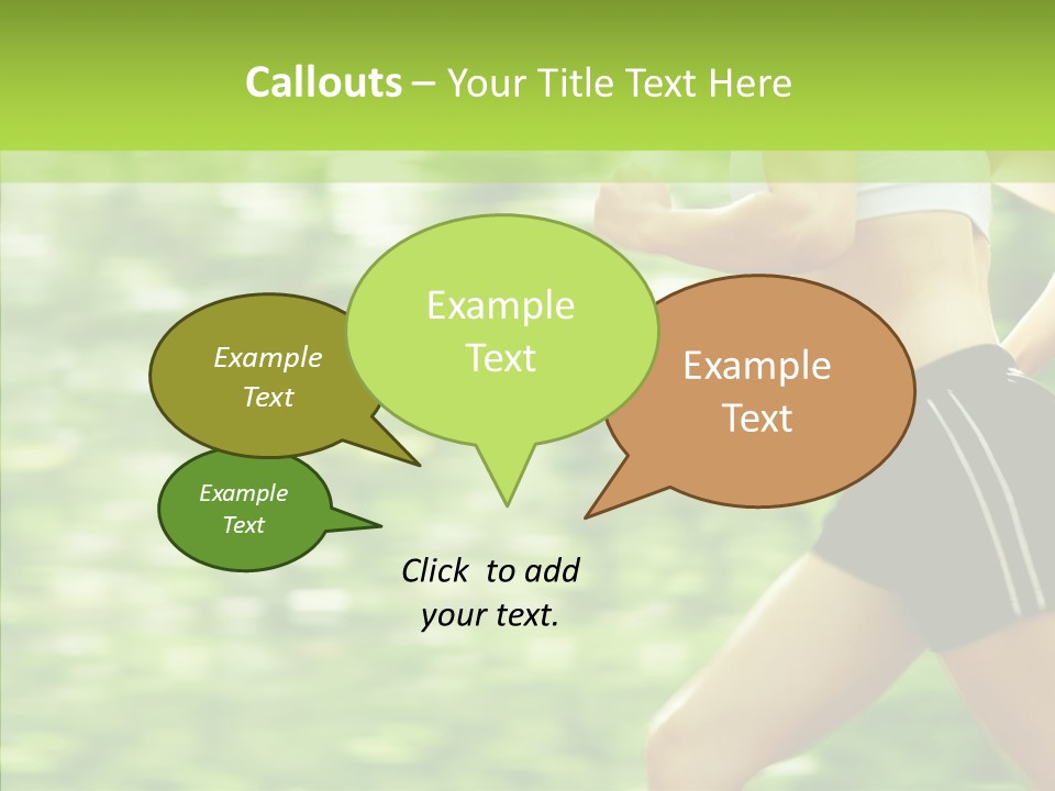 Green Energy Human PowerPoint Template