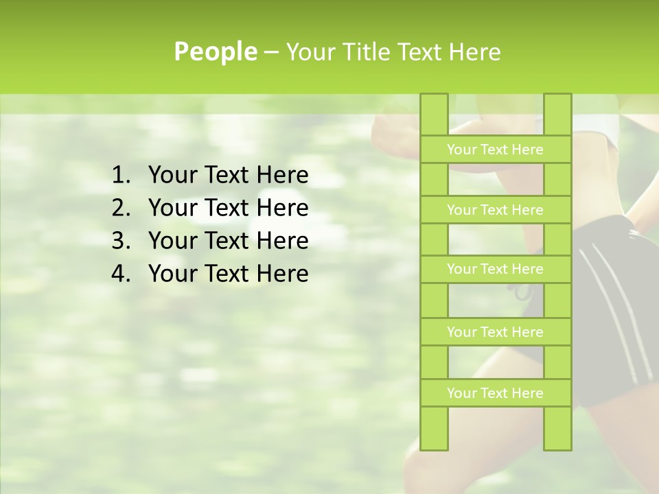 Green Energy Human PowerPoint Template
