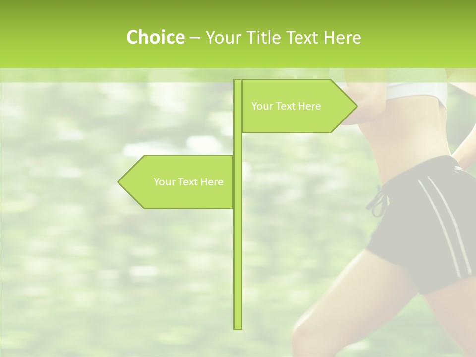 Green Energy Human PowerPoint Template