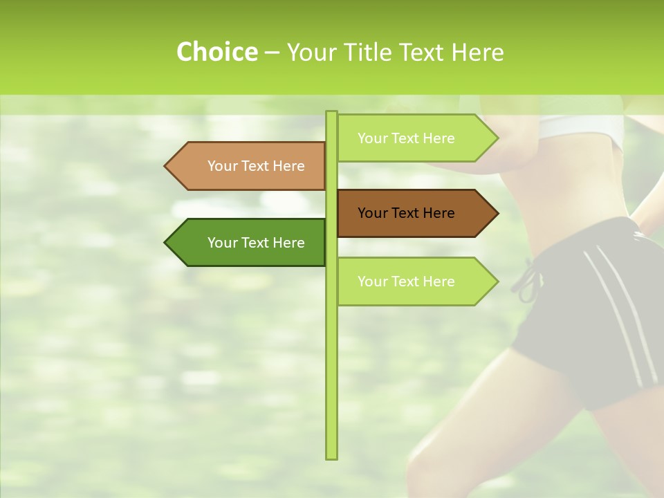 Green Energy Human PowerPoint Template