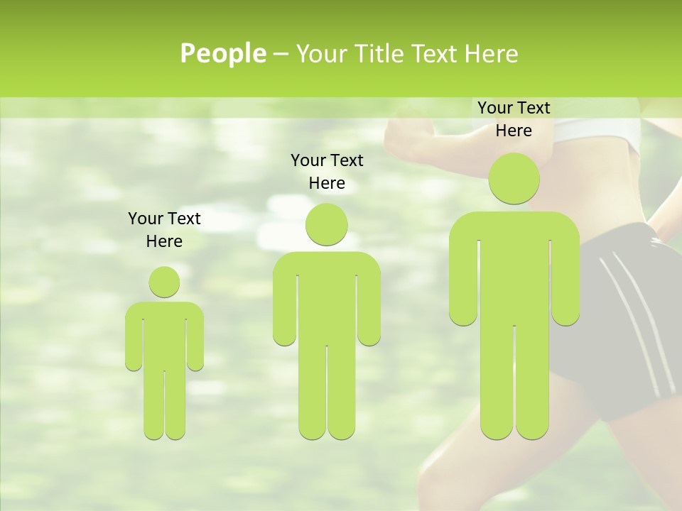 Green Energy Human PowerPoint Template