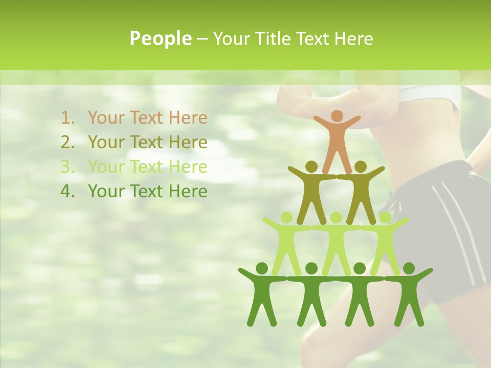 Green Energy Human PowerPoint Template