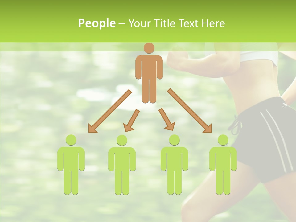Green Energy Human PowerPoint Template