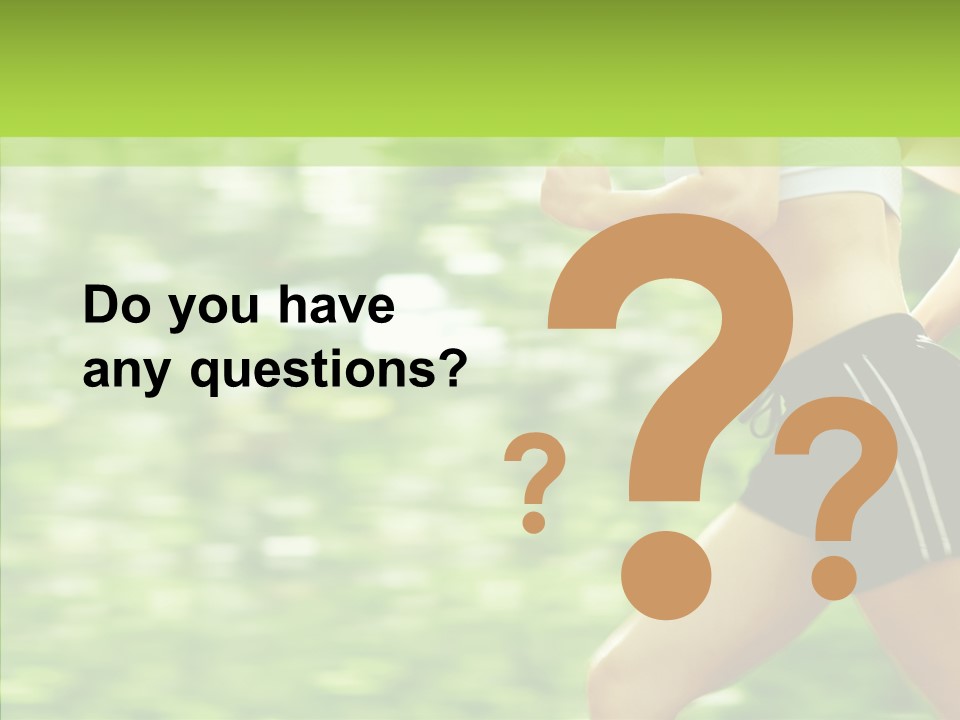 Green Energy Human PowerPoint Template