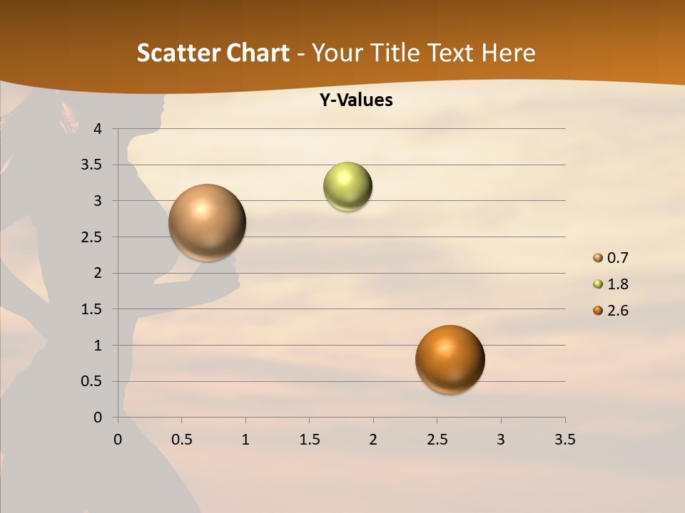 Runner  Sun PowerPoint Template