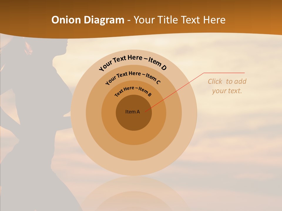 Runner  Sun PowerPoint Template