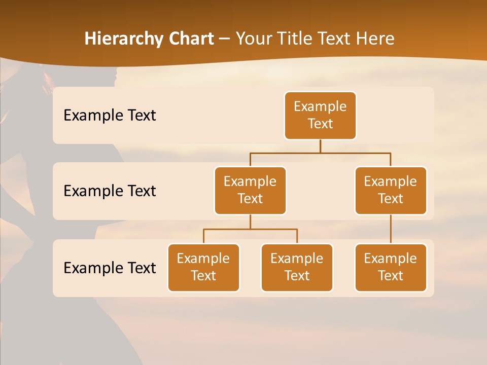 Runner  Sun PowerPoint Template