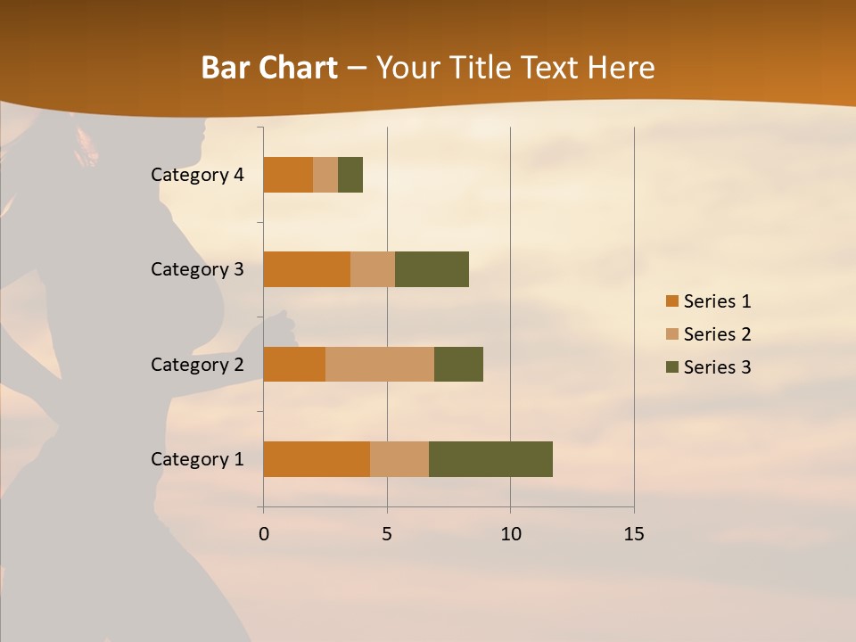 Runner  Sun PowerPoint Template