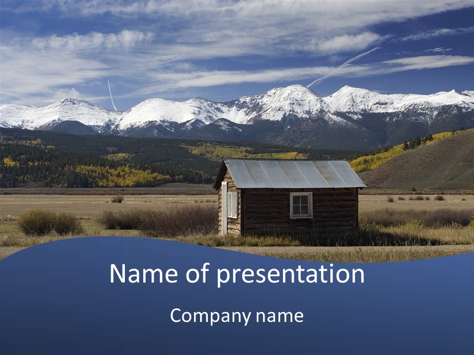 Humorou Company Writing PowerPoint Template