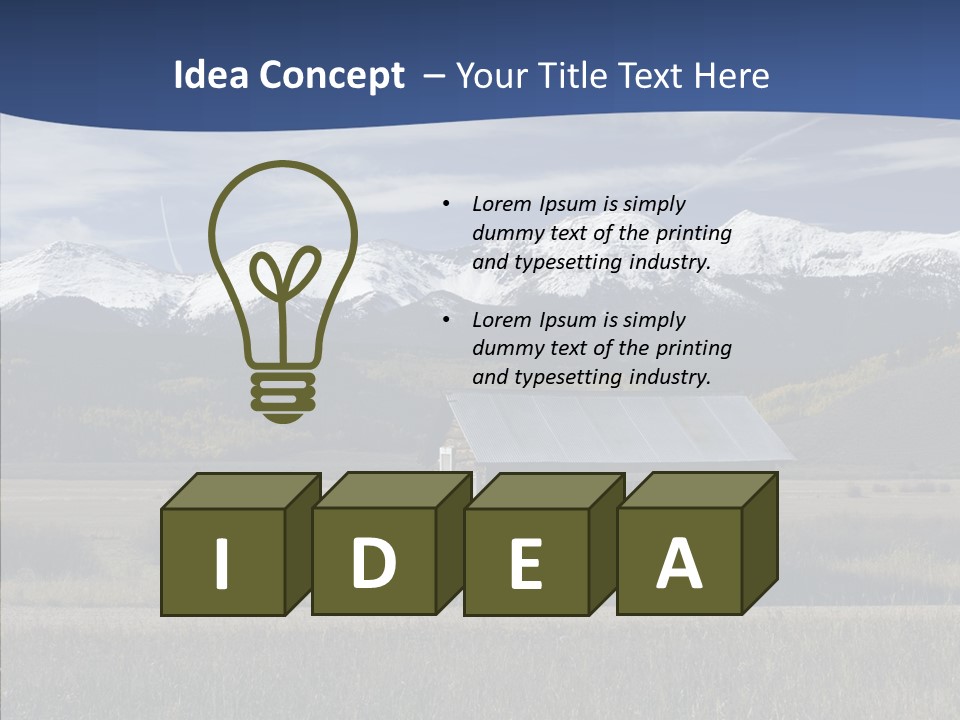 Humorou Company Writing PowerPoint Template