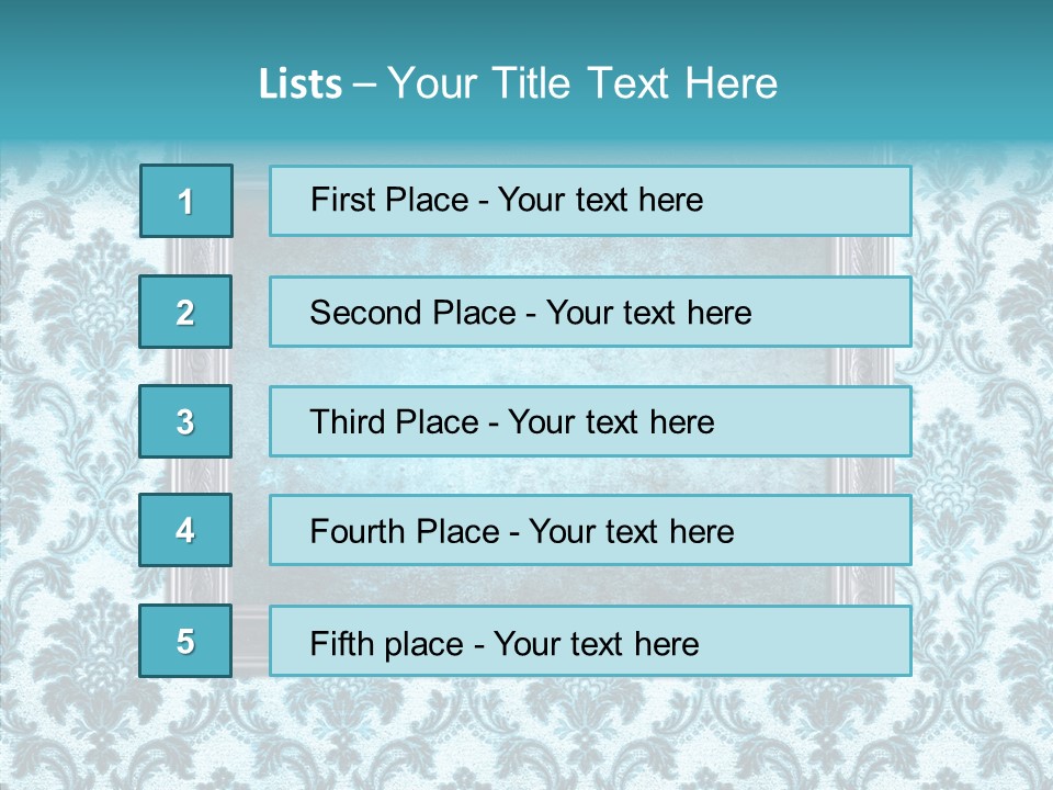 Burnt Pattern Art PowerPoint Template