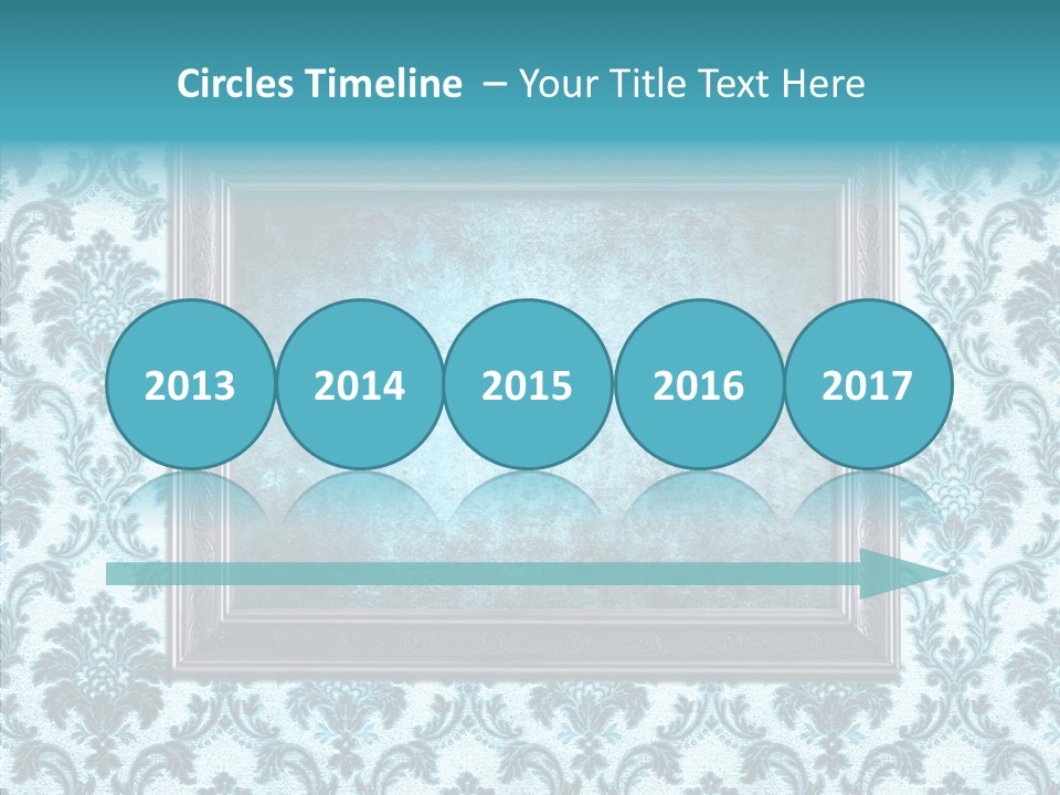 Burnt Pattern Art PowerPoint Template