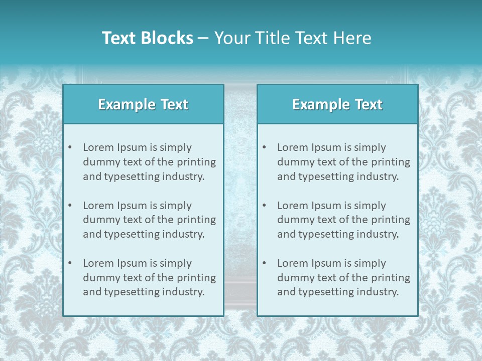 Burnt Pattern Art PowerPoint Template