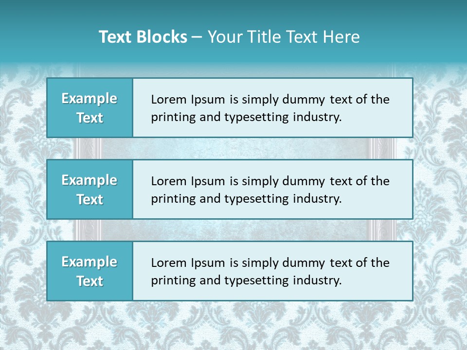 Burnt Pattern Art PowerPoint Template