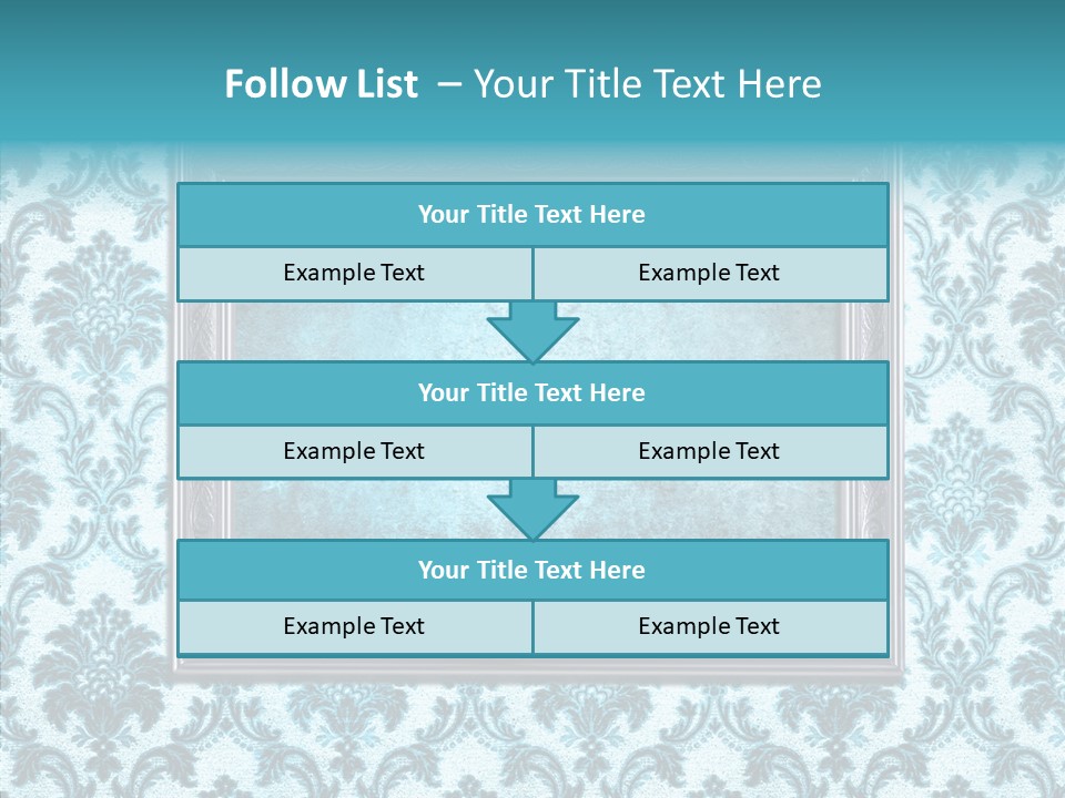 Burnt Pattern Art PowerPoint Template