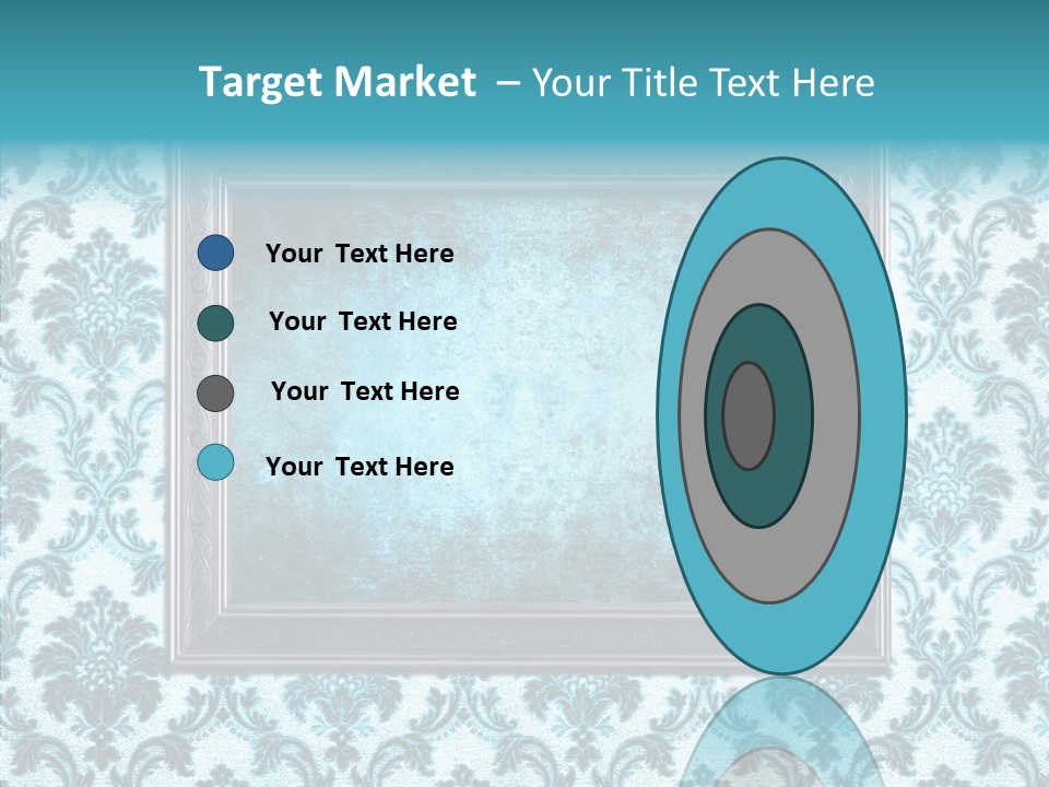 Burnt Pattern Art PowerPoint Template