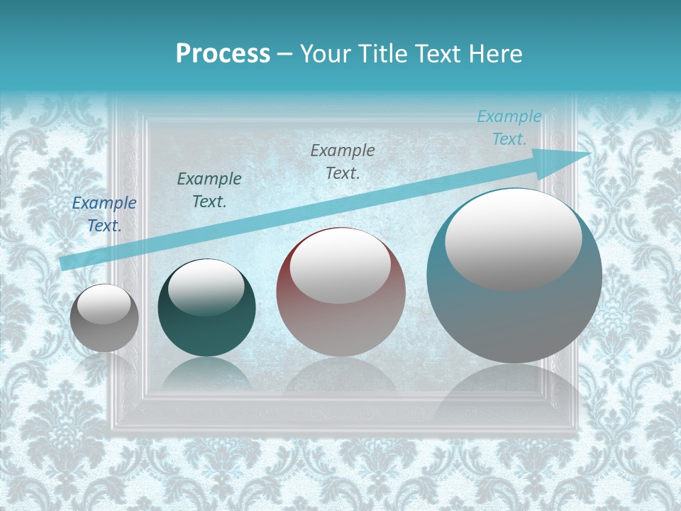Burnt Pattern Art PowerPoint Template