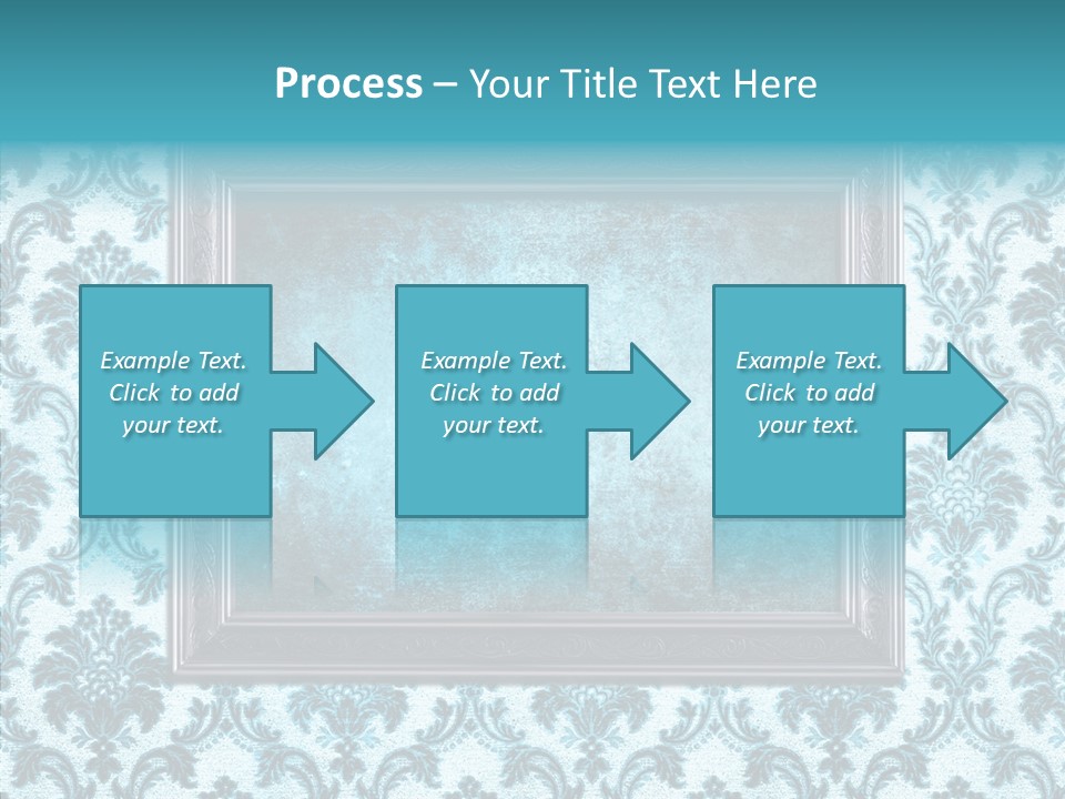 Burnt Pattern Art PowerPoint Template